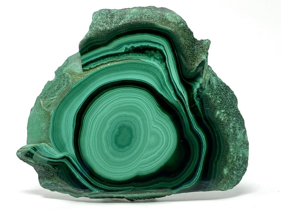 Malachite Crystal Slice 8.8cm