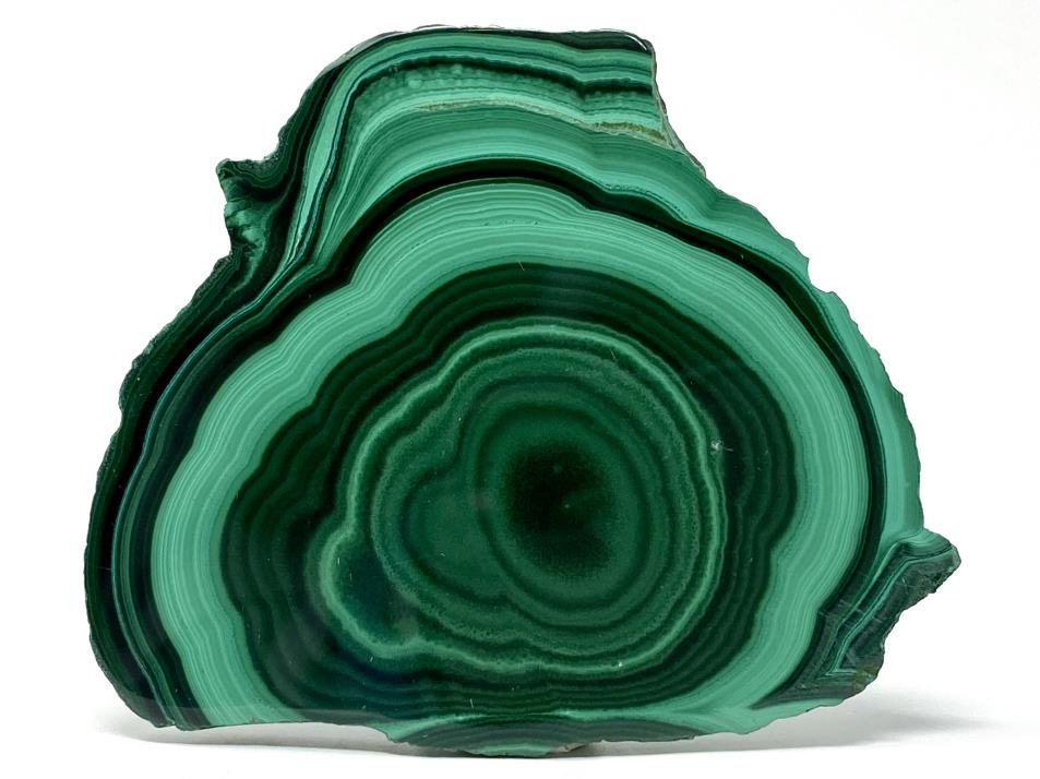 Malachite Crystal Slice 8.8cm