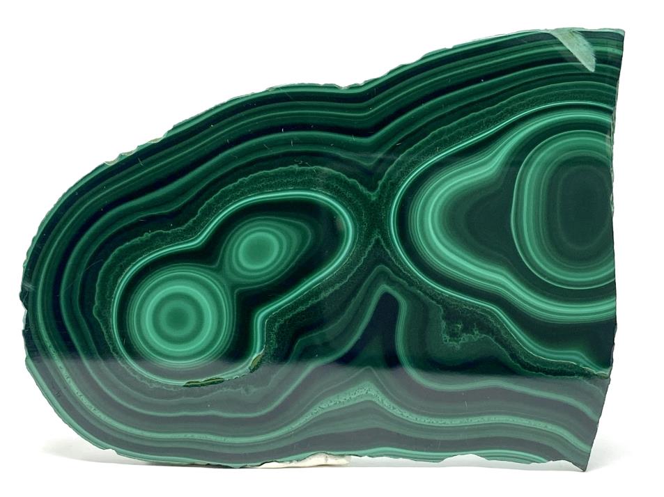 Malachite Crystal Slice 11.5cm