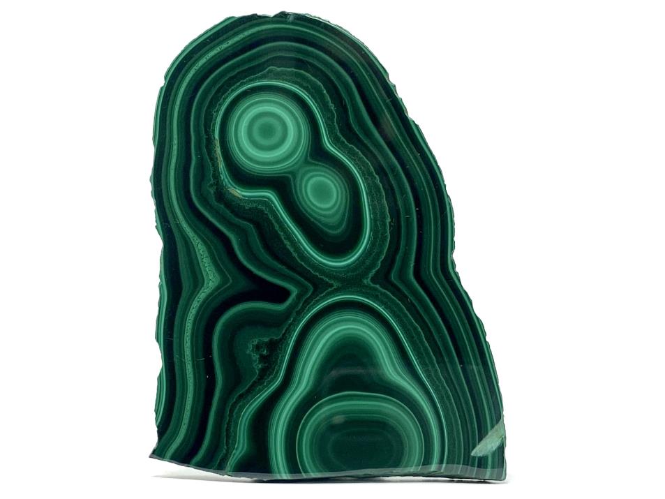 Malachite Crystal Slice 11.5cm