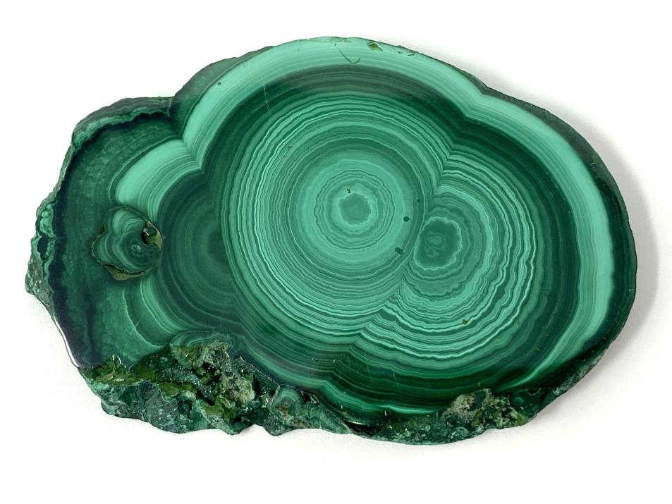 Malachite Crystal Slice 7.6cm