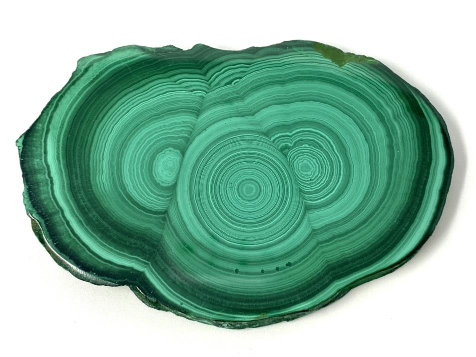 Malachite Crystal Slice 7.6cm