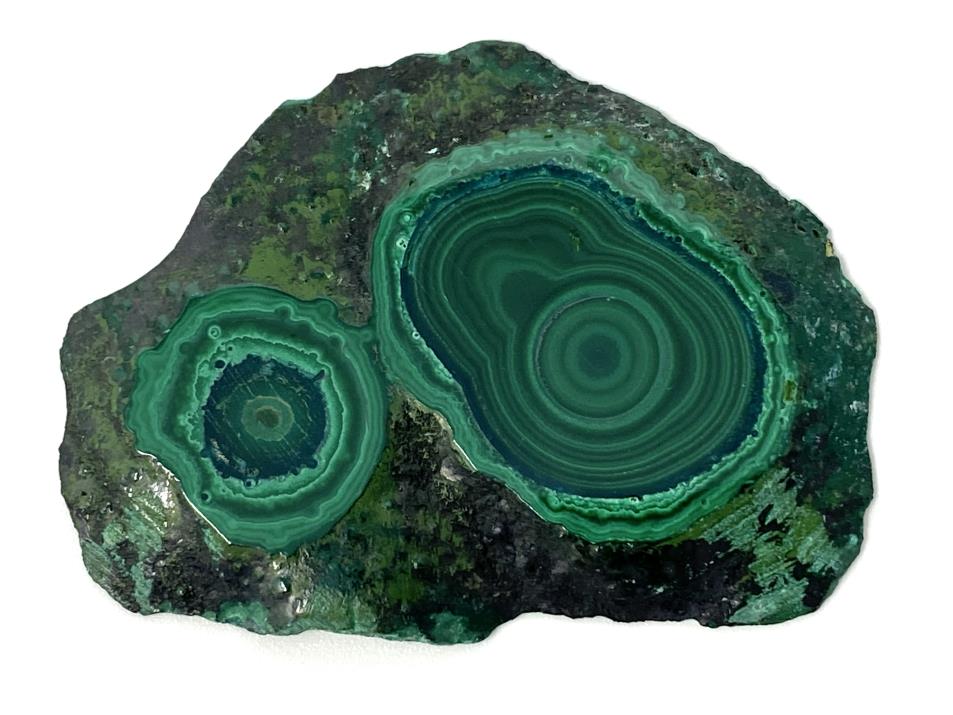 Malachite Crystal Slice 5cm