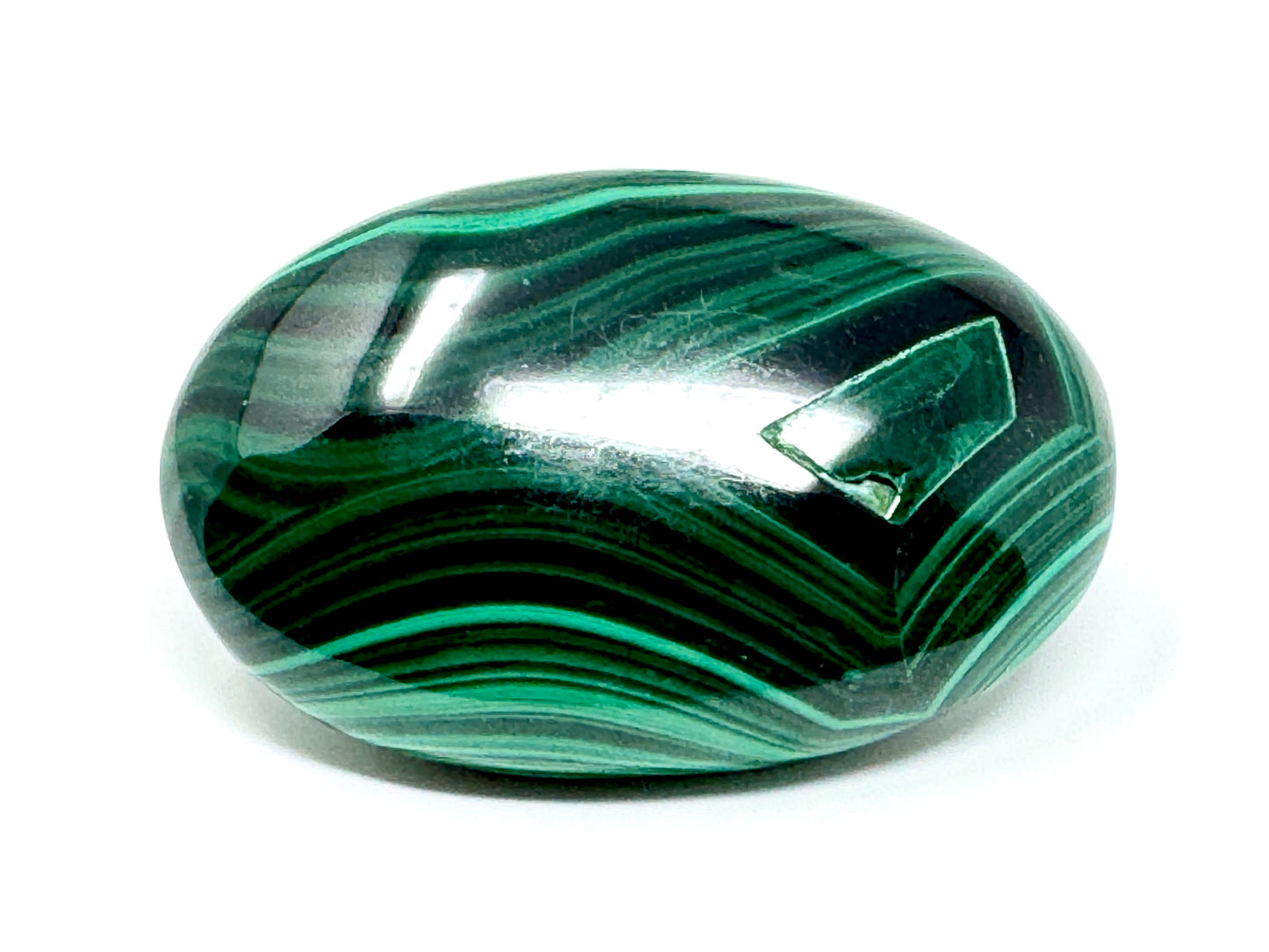 Malachite Crystal Pebble 6cm