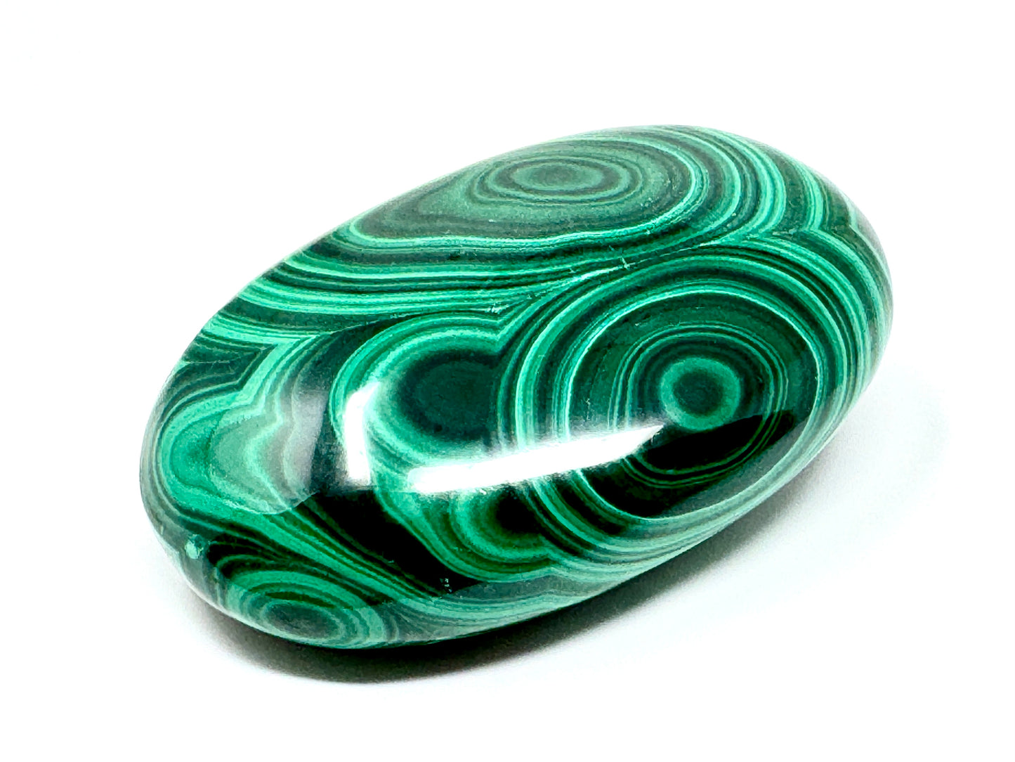 Malachite Crystal Pebble 6cm