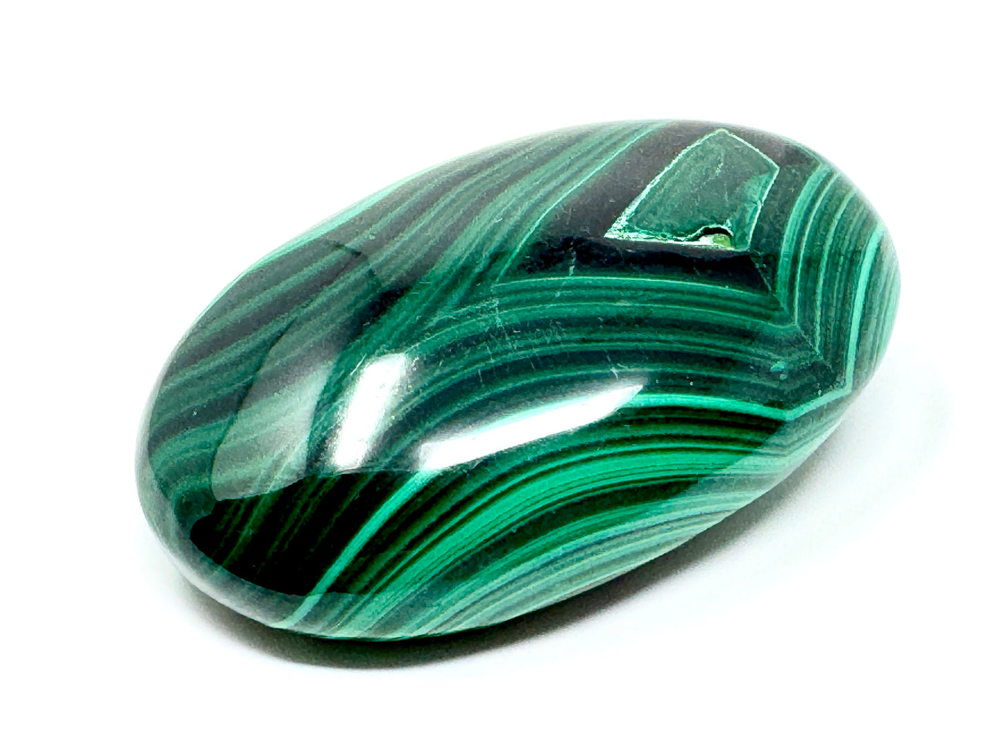 Malachite Crystal Pebble 6cm