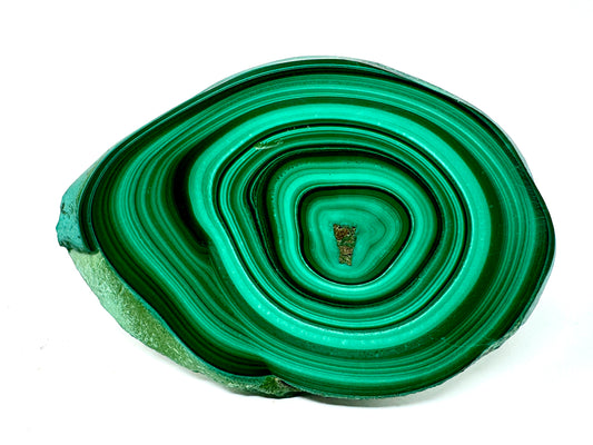 Malachite Crystal Slice 8.7cm