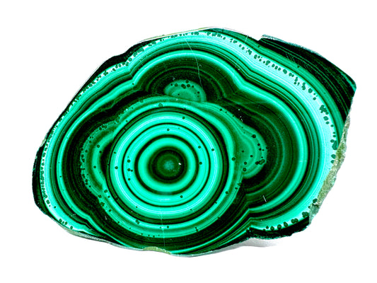 Malachite Crystal Slice 6.7cm