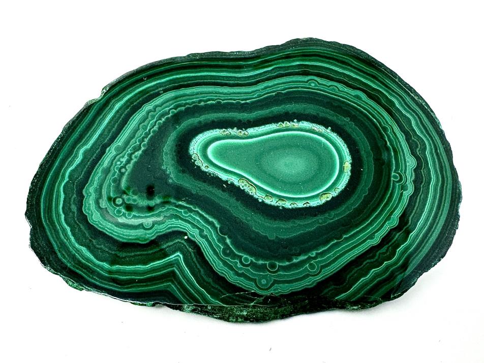 Malachite Crystal Slice 8.8cm