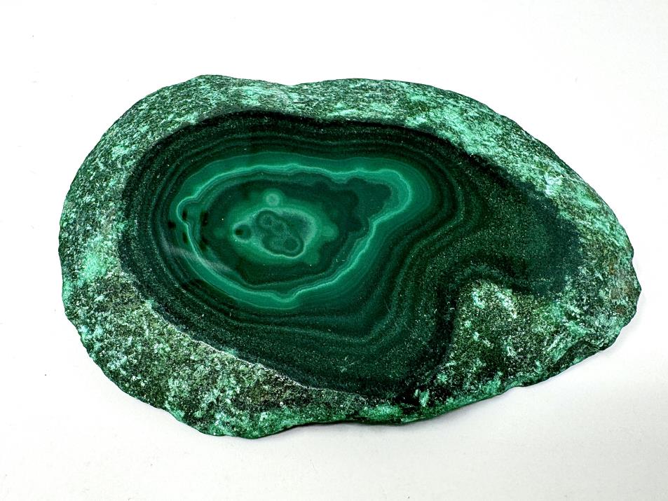 Malachite Crystal Slice 8.8cm