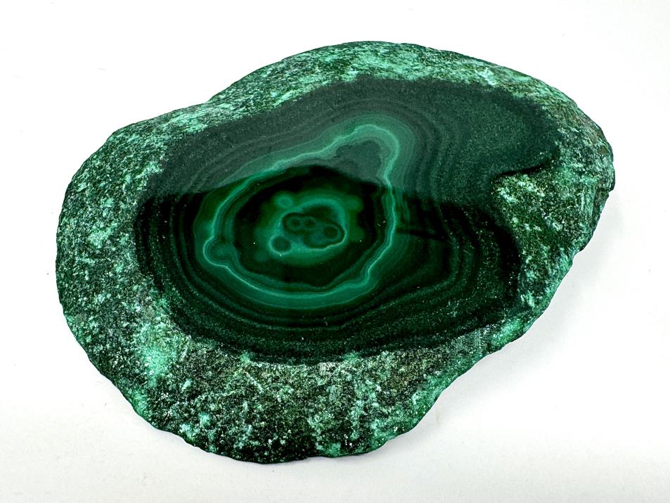 Malachite Crystal Slice 8.8cm