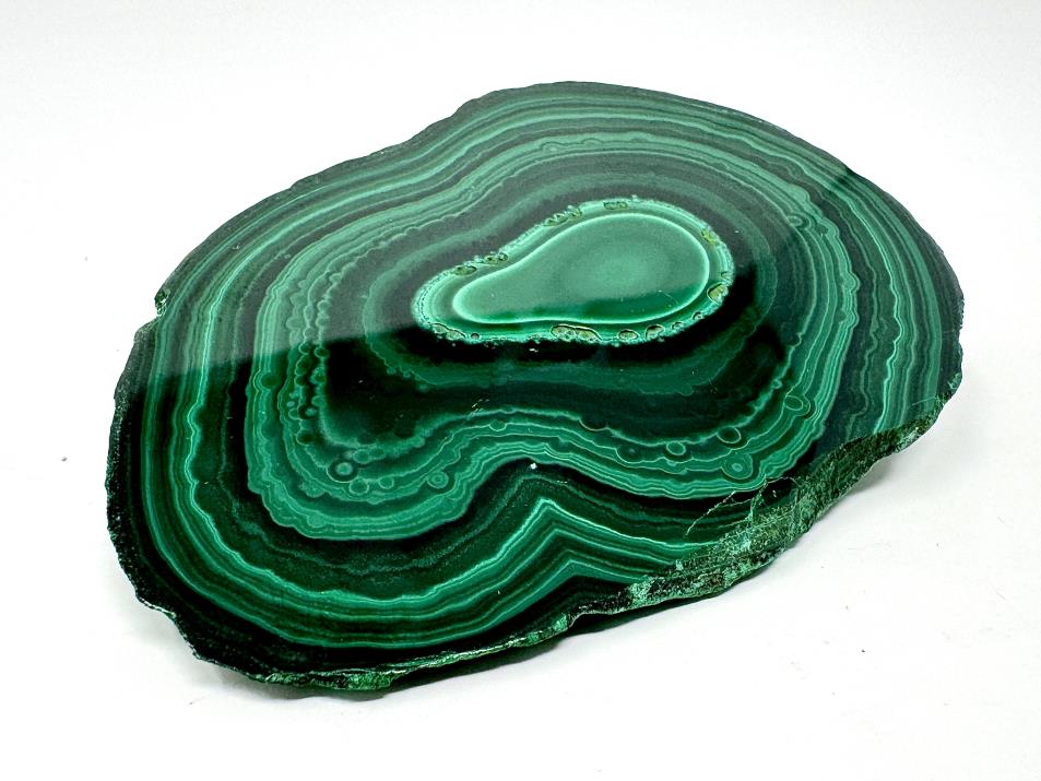 Malachite Crystal Slice 8.8cm