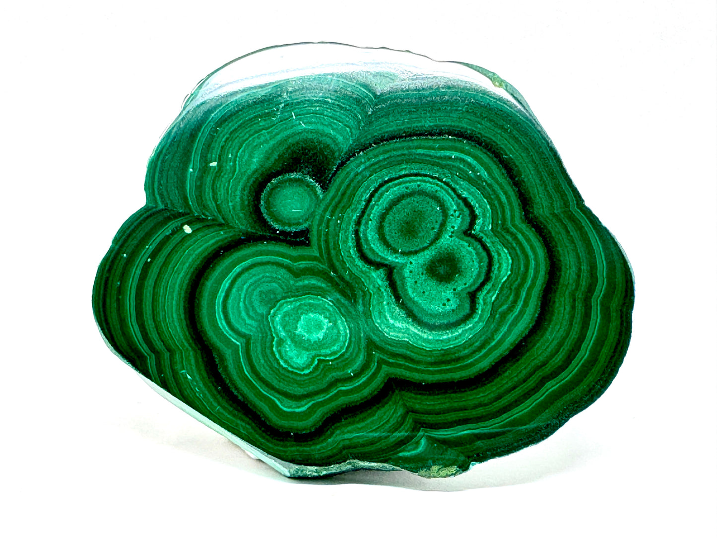 Malachite Crystal Slice 6.8cm