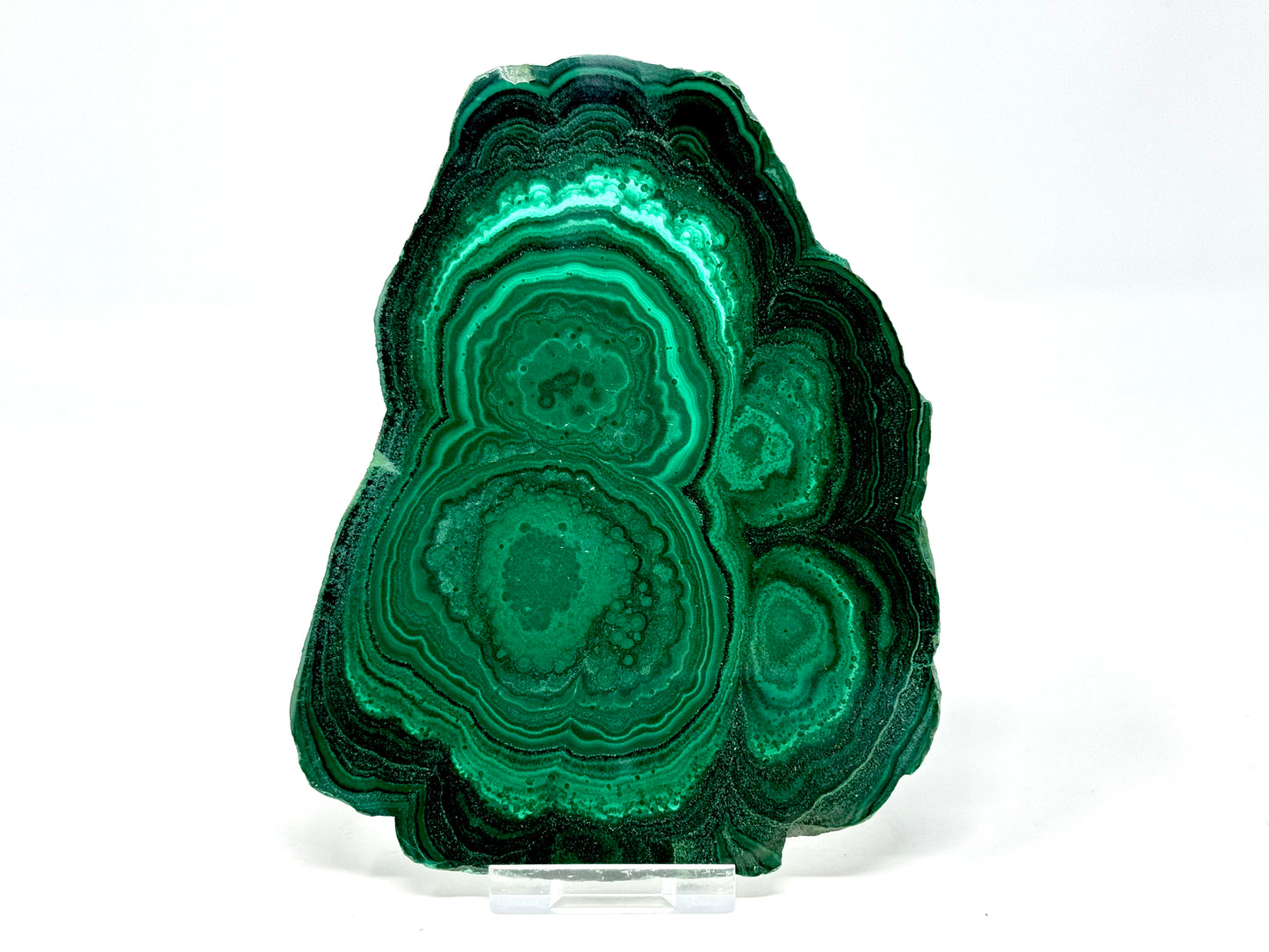 Malachite Crystal Slice Large 14.2cm