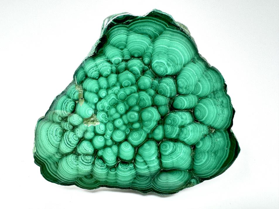 Malachite Crystal Slice 7cm