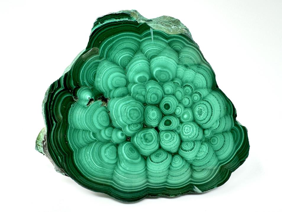 Malachite Crystal Slice 7cm