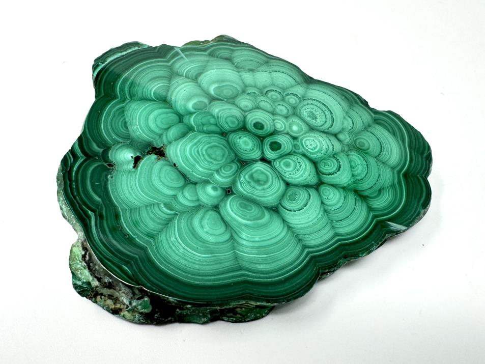 Malachite Crystal Slice 7cm