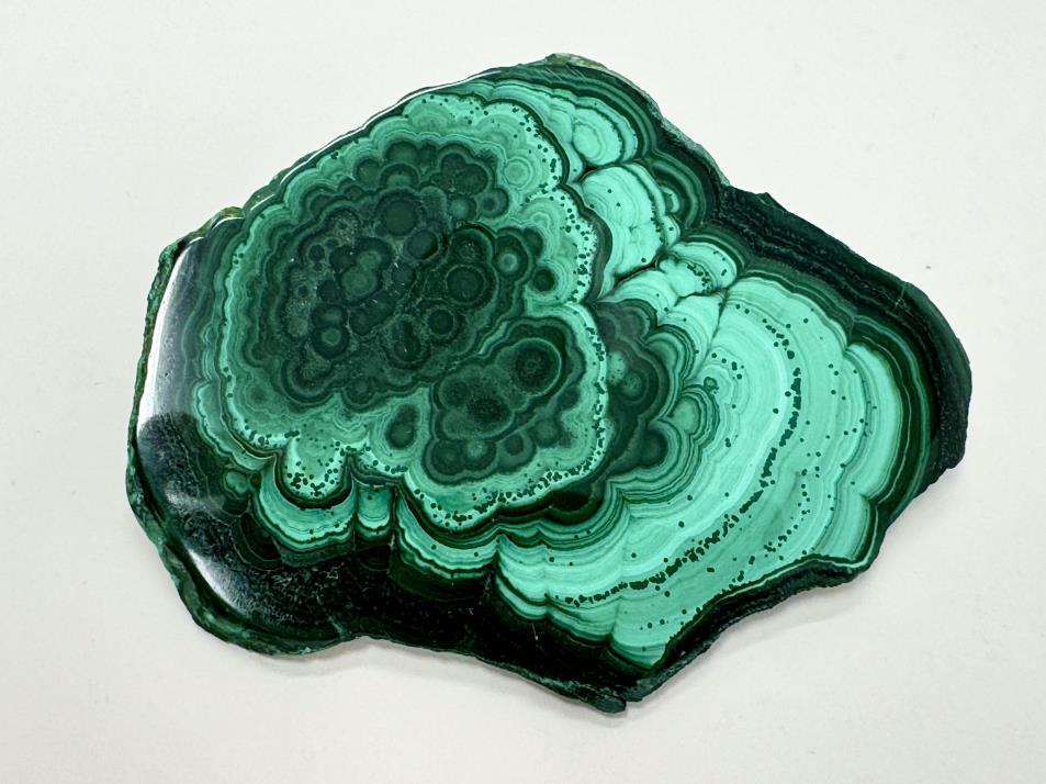 Malachite Crystal Slice 10.7cm