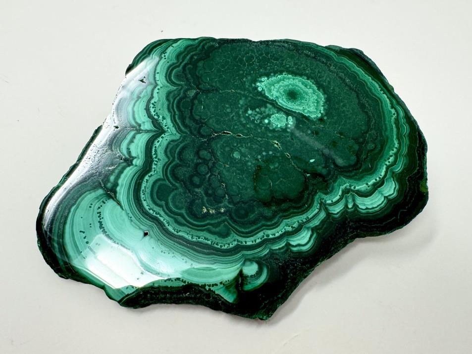 Malachite Crystal Slice 10.7cm