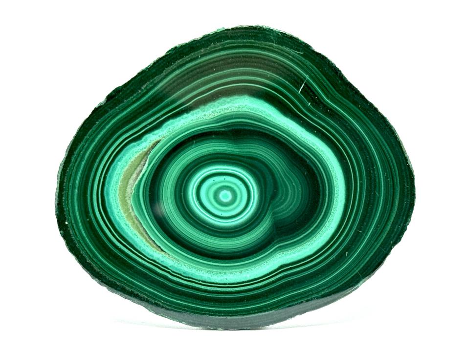 Malachite Crystal Slice 6.2cm