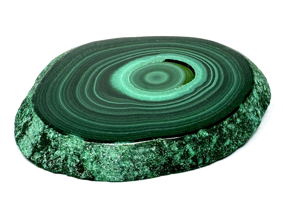 Malachite Crystal Slice 6.2cm