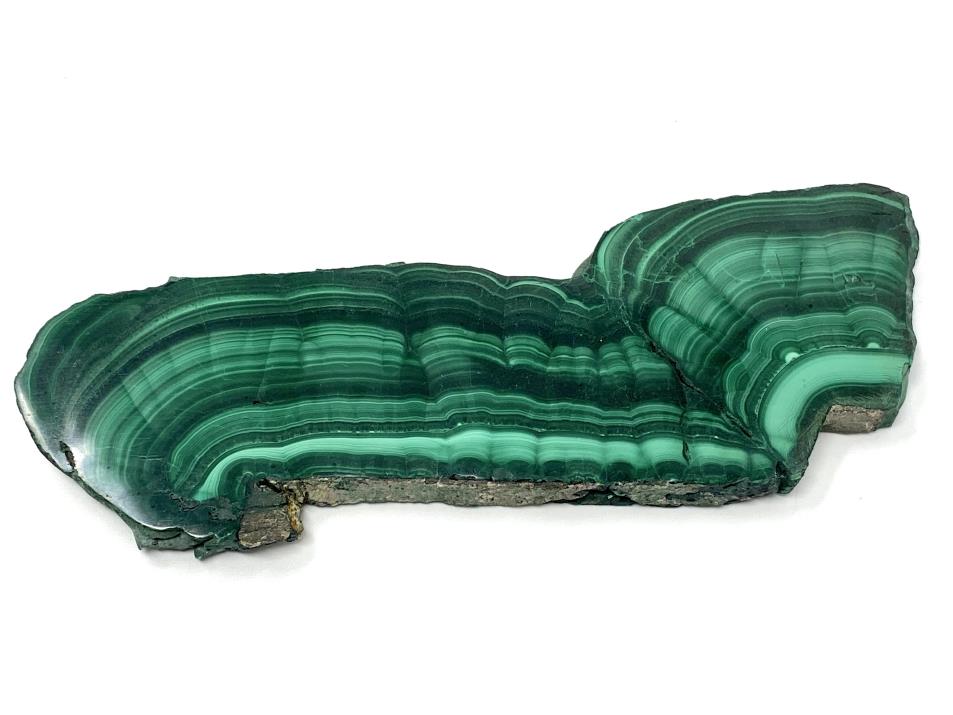 Malachite Crystal Slice 15.6cm