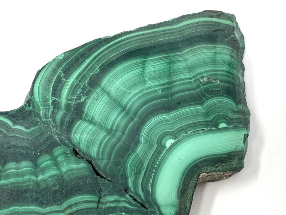 Malachite Crystal Slice 15.6cm