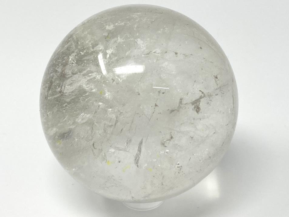 Clear Quartz Crystal Sphere with Mica Inclusions 6.4cm