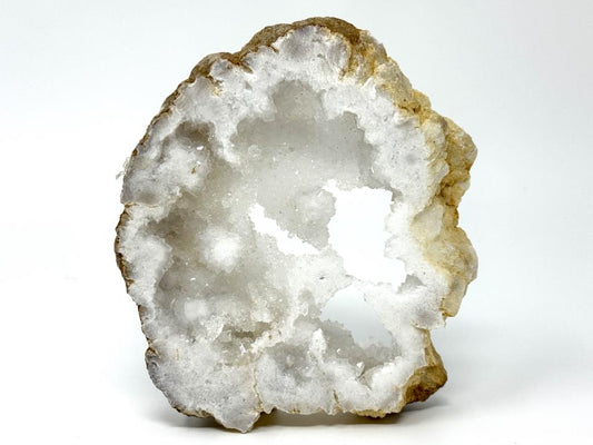 Druzy Quartz Geode Crystal Slice 13cm