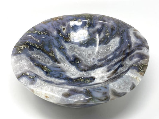 Large Quartz Agate Crystal Bowl 25.3cm