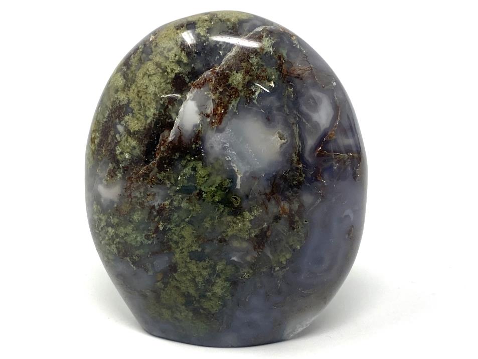 Druzy Moss Agate Crystal Freeform 8.9cm