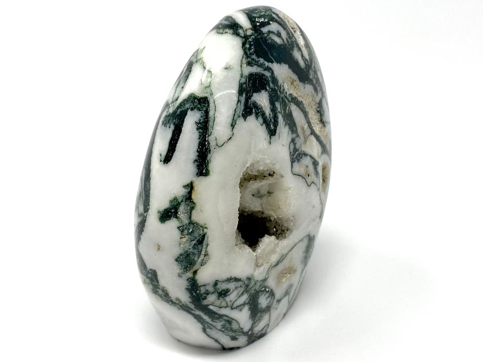 Druzy Moss Agate Crystal Freeform 9.5cm