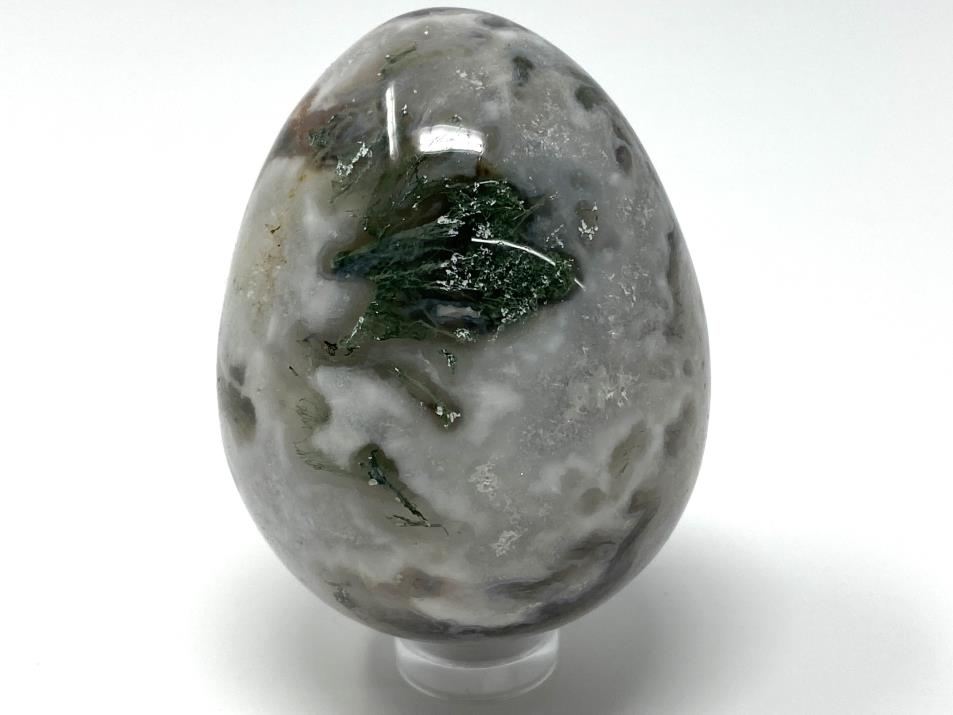 Moss Agate Crystal Egg 5.7cm