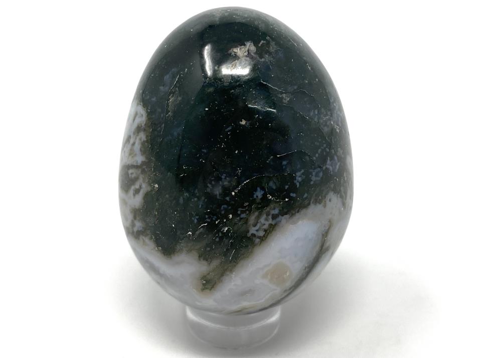 Moss Agate Crystal Egg 4.7cm