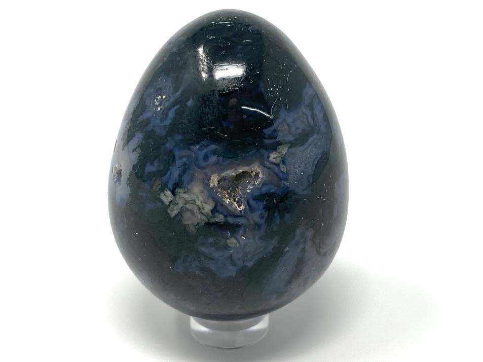 Moss Agate Crystal Egg 5.8cm