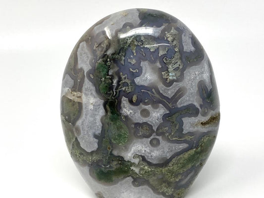 Moss Agate Crystal Freeform 11.5cm