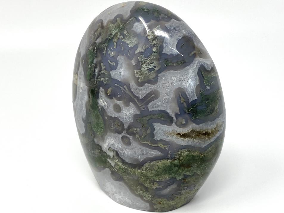 Moss Agate Crystal Freeform 11.5cm