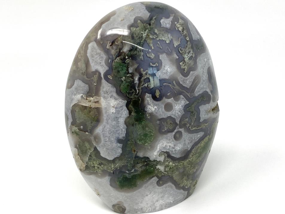 Moss Agate Crystal Freeform 11.5cm