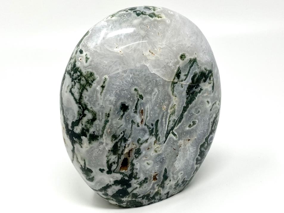 Moss Agate Crystal Freeform Large 14cm