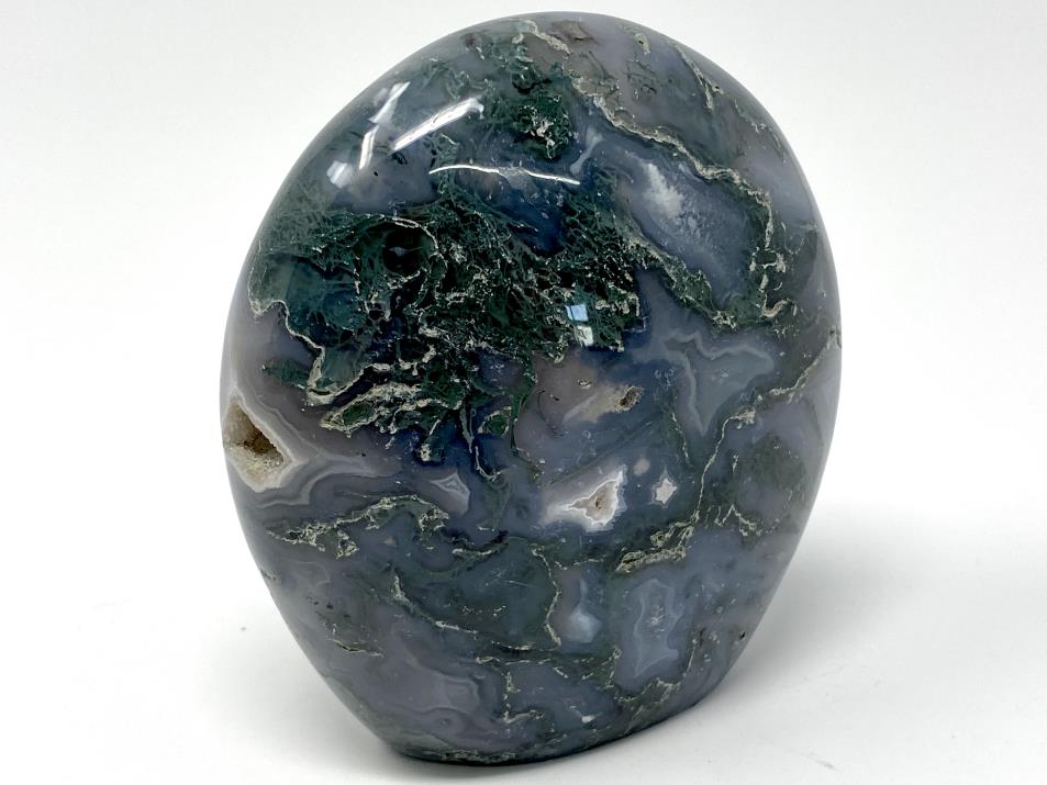 Moss Agate Crystal Freeform 9.1cm