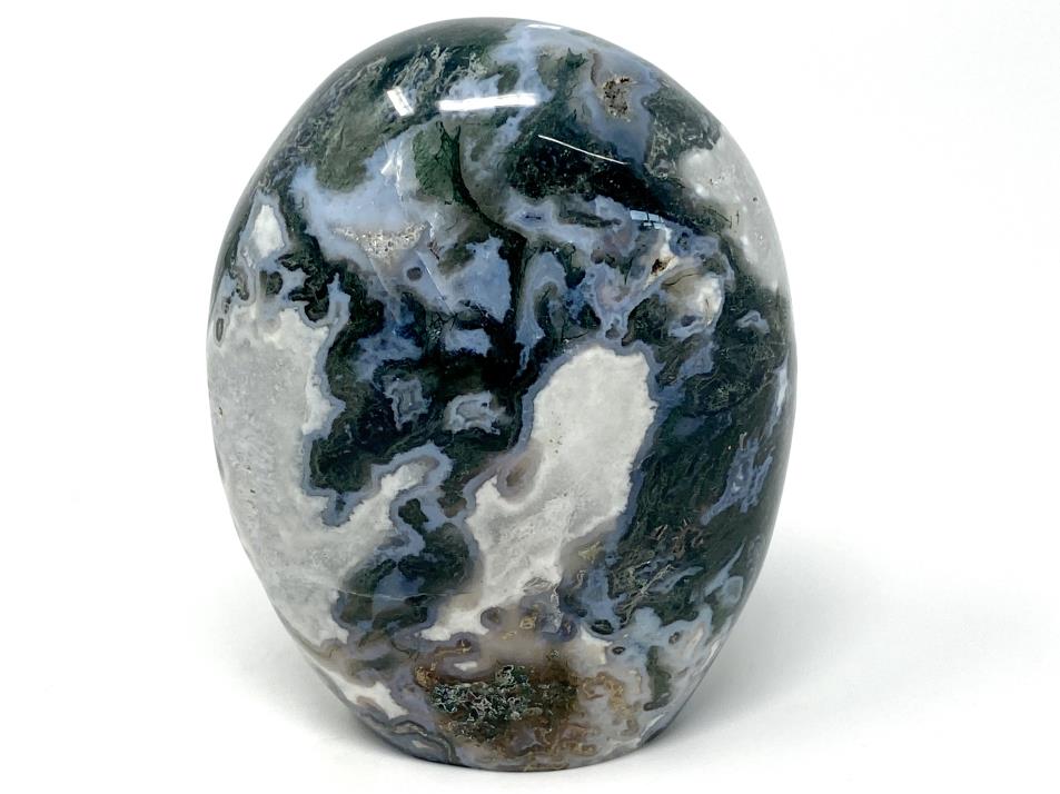 Moss Agate Crystal Freeform 10.5cm