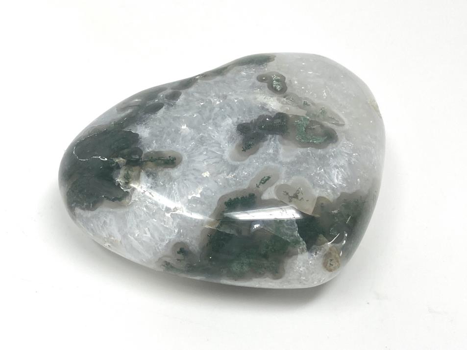 Moss Agate Crystal Heart 7.2cm