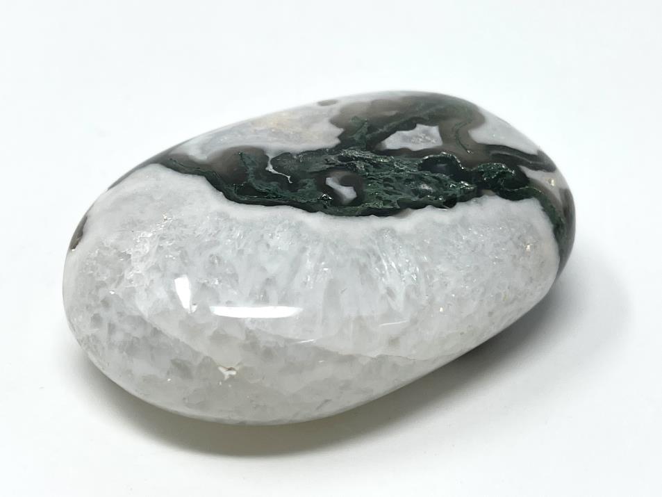 Moss Agate Crystal Pebble 6.5cm