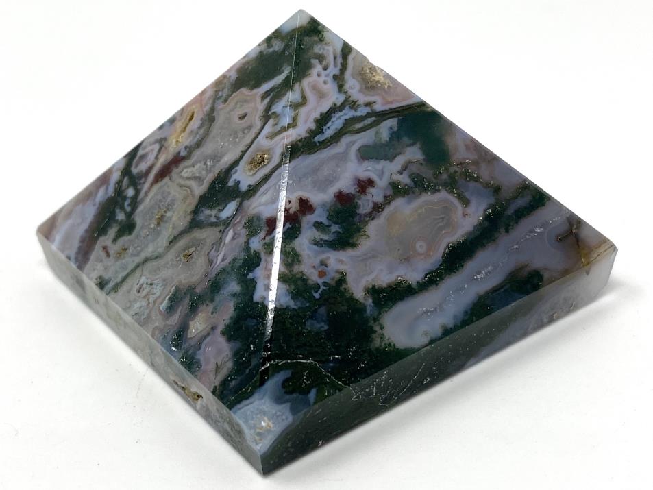 Moss Agate Crystal Pyramid 5.3cm