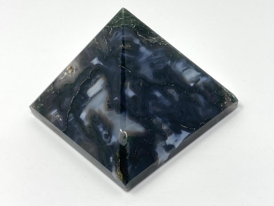 Moss Agate Crystal Pyramid 6.4cm