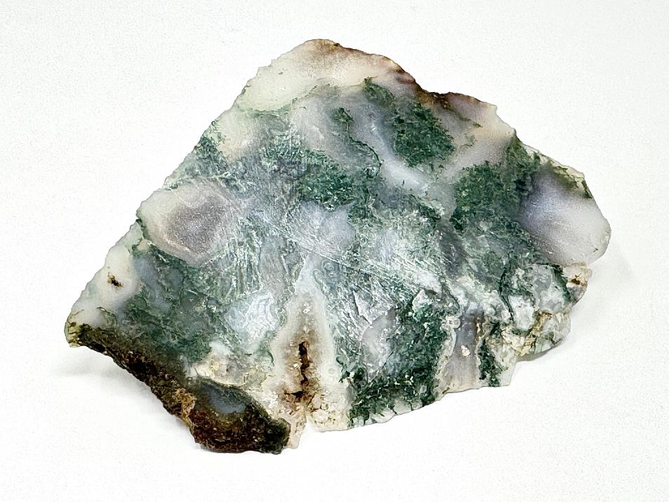 Moss Agate Crystal Slice 9.3cm