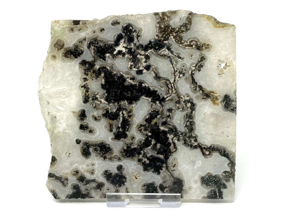 Moss Agate Crystal Slice 10.5cm