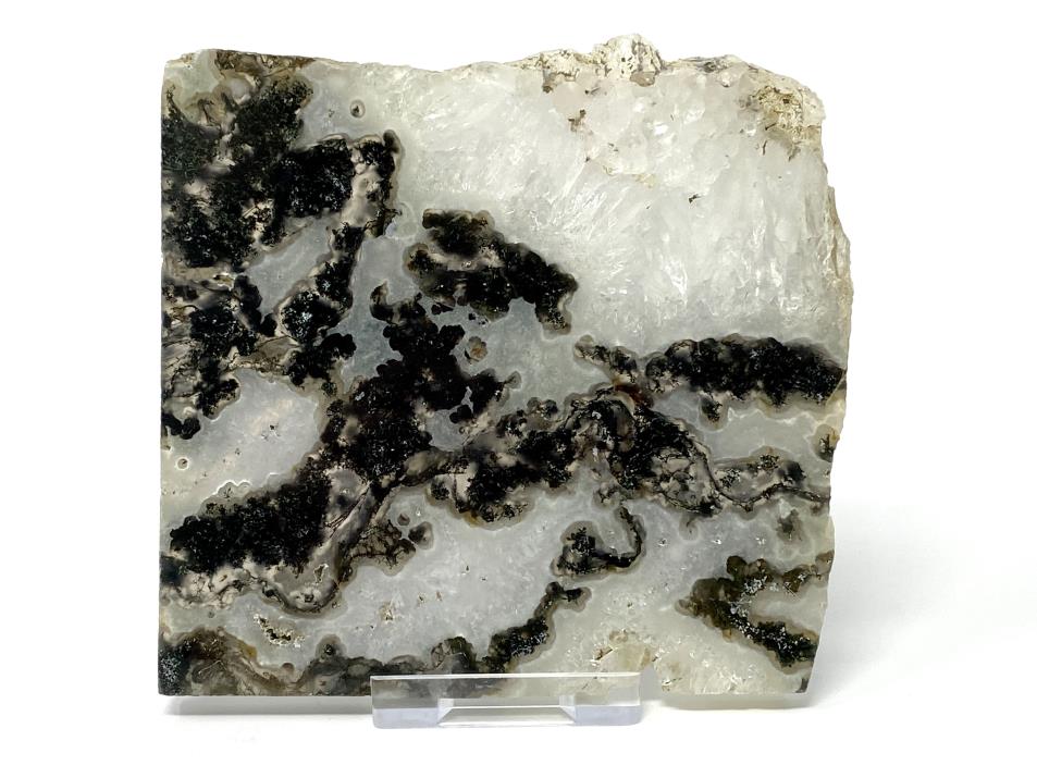 Moss Agate Crystal Slice 10.4cm