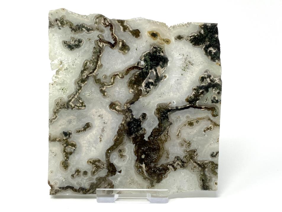 Moss Agate Crystal Slice 10.5cm