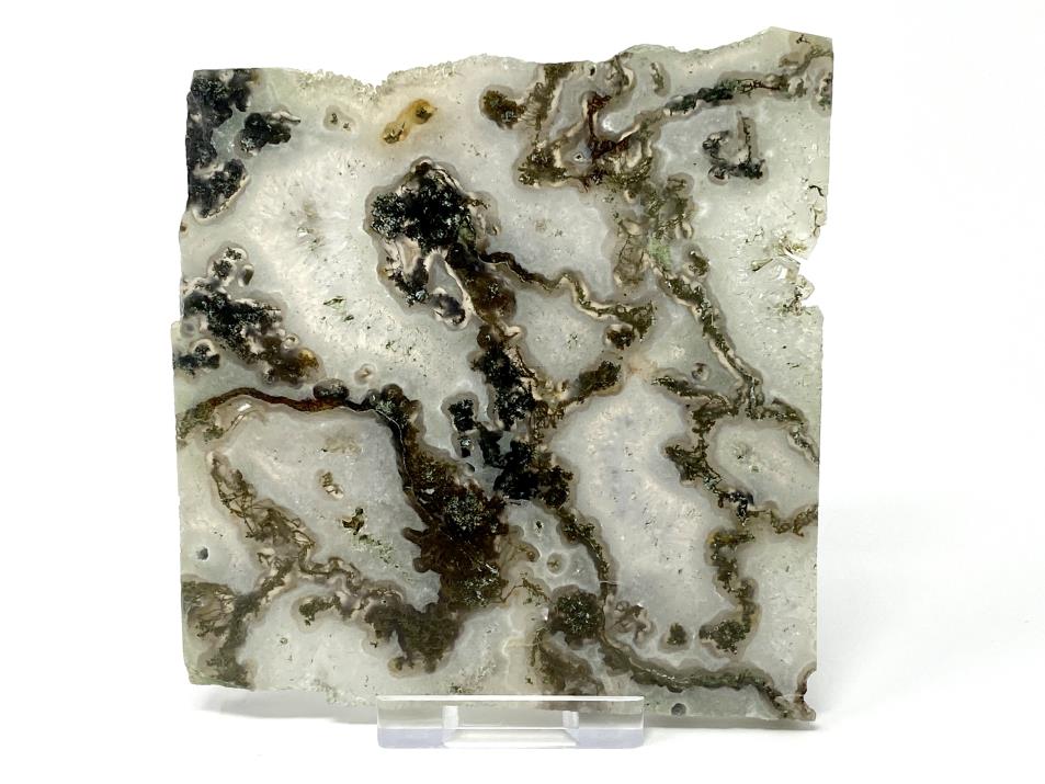 Moss Agate Crystal Slice 10.5cm